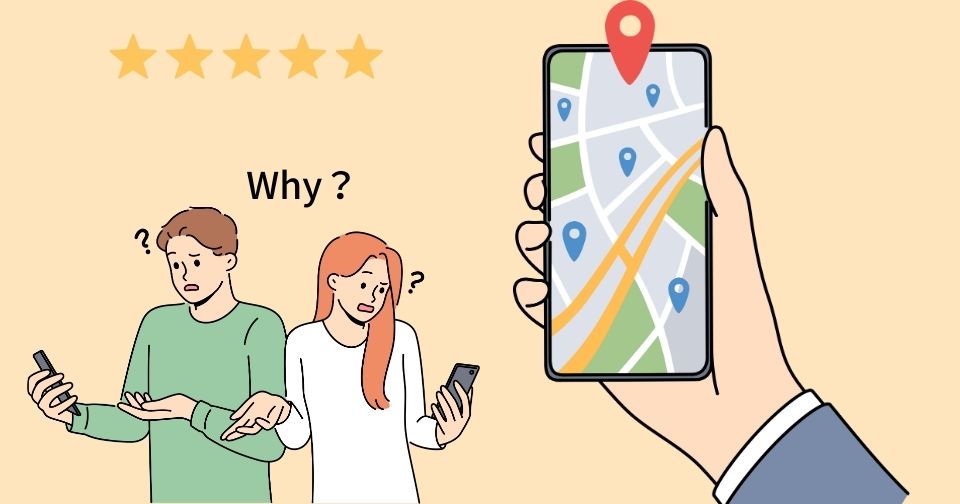 Google Mapに良い口コミが多い理由