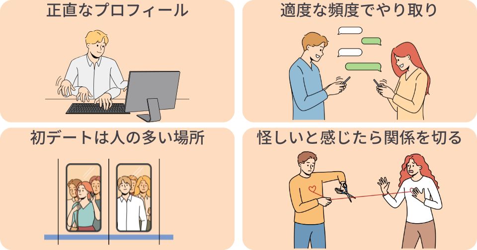 マッチングアプリでの失敗を避けるための対策