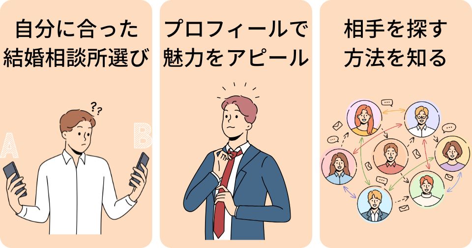 結婚相談所で年収500万円の男性が成功するコツ