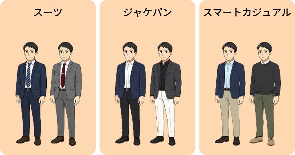 お見合いにおすすめの男性の服装スタイル