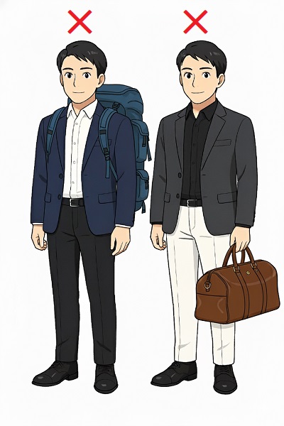 極端に大きい荷物