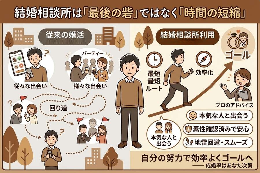 結婚相談所ってぶっちゃけどうなの？