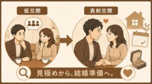 仮交際から真剣交際へ｜進め方と注意点を成婚者が徹底解説