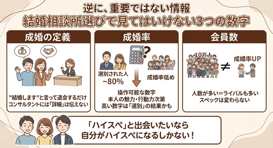 逆に、重要ではない情報